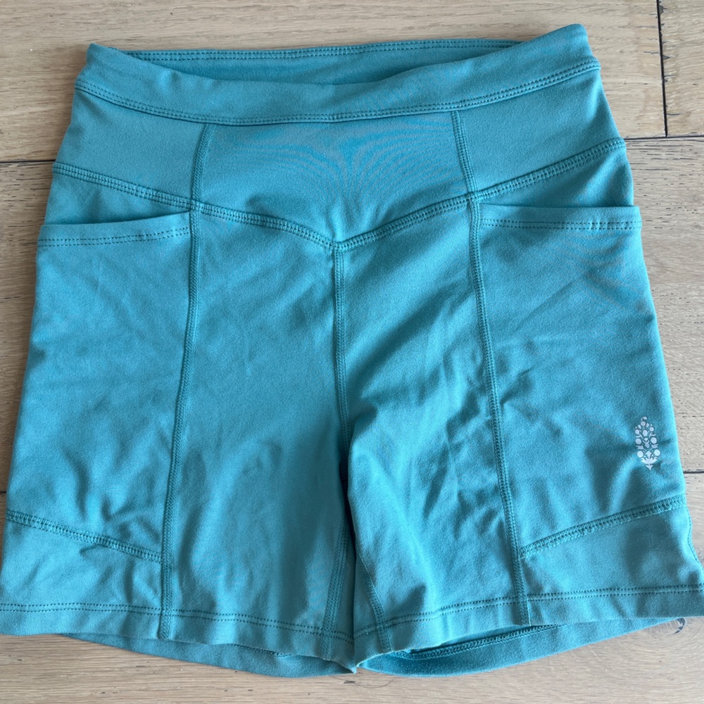 Free People Movement biker shorts